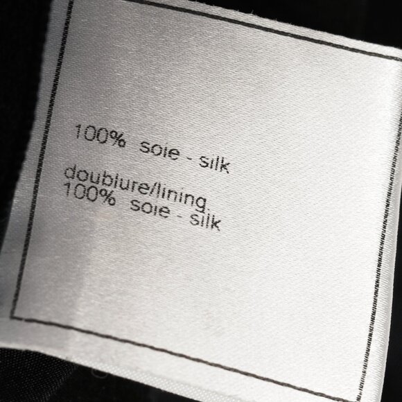 Chanel SS/06 RTW Runway Black Silk Taffeta Tie-Front Jacket - Picture 13 of 14